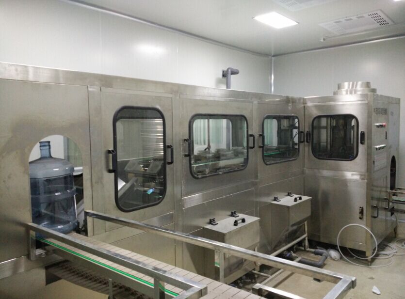 信陽白玉泉純凈水廠車間凈化裝修完工！